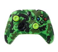 Protecteur En Silicone Pour Manette Xbox One X S, 1 Pièce, Impression Par Transfert D'eau, Camouflage, Capuchons De Poignées, Nouveau