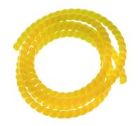 Protecteur en Spirale 2 mètres 8 mm à 30 de Couvercle Tuyau Ligne Enrouleur Câble d'enroulement Organisateur Fil Protection Tube Ignifuge enveloppe Le câble(Yellow,12mm Inside Diameter)