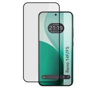 Protecteur en verre trempé complet 5D Full Glue noir pour Oppo Reno 14 FS / 14FS 5G Verre