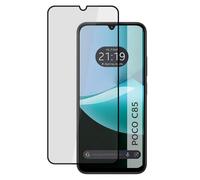 Protecteur en verre trempé complet 5D Full Glue noir pour Xiaomi Poco C85 Verre