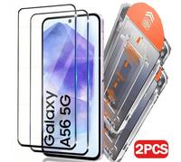 Protecteur En Verre Trempé Facile À Installer,2 Pièces,Pour Samsung Galaxy A07 A05 A06 A16 A17 A36 A33 A35 A54 A56 A50 A30 A31 A21 Hd.2pcs.Hd Tempered Glass