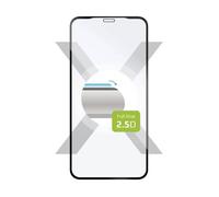 Protecteur En Verre Trempé Fixed Full-Cover Pour Apple Iphone Xr-11, Adhésif Sur L'ensemble De L'écran, Noir