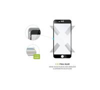Protecteur en verre trempé Full-Cover pour Apple iPhone 7/8/SE (2020), adhésif plein écran, noir