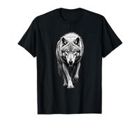 Protecteur Familial Wild Wolf Mountain Forest Spirit Style T-Shirt