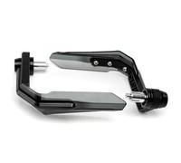Protecteur Guidon Moto Protège-mains Universels Guidon 22 Mm 7/8 Po Protection Mains Moto Tout-terrain Dirt Pit Bike Quad(Le noir)