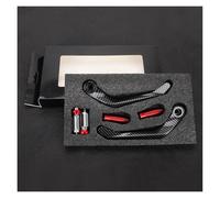 Protecteur Guidon pour Ducati 400 620 695 696 750 796 797 821 900 937 pour Monster Poignées De Guidon De Moto Protège-leviers De Frein Et d'embrayage Protecteur Garde-Main(Red)