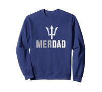 Protecteur MERDAD drôle, père, sirène, Fille, Garde, père Sweatshirt
