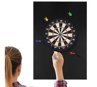 Protecteur Mural De Support De Jeu De Fléchettes - Entourage en Feutre, Coussin De Panneau Arrière | Coussin De Sécurité pour Jeu De Fléchettes, Bouclier Mural pour Salle De Jeux, Accessoire De Sport