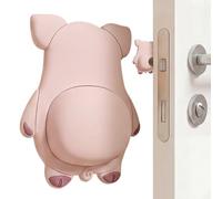 Protecteur Mural Pour Poignée De Porte - Autocollant Anti-Choc Animal Cartoon | Protège-porte et Gardes murales | Pour Hôtel Restaurant Cuisine Chambre À Coucher Dortoir Appartement