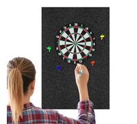 Protecteur mural pour tableau de fléchettes | Panneau de protection périmétrique pour de cible - Grand panneau arrière pour bureaux extérieurs, chambre, garage et pour adultes et