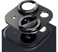 Protecteur Objectif Caméra Iphone 14 / 14 Plus En Verre Trempé 9h Avec Cadre Aluminium ¿ Ultra-Fin, Anti-Rayures Et Anti-Empreintes, Clarté Hd (Non Compatible 14 Pro/Pro Max)