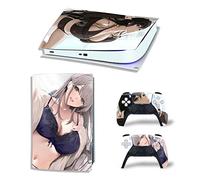 Protecteur Peau Décalcomanie Anime Console Pour PS5 Édition Numérique 2 Contrôleurs Housses Protection Vinyle, Résistantes Aux Rayures 55996 Sans Bulles Ni Résidus