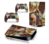 Protecteur Peau Décalcomanie Console Pour PS 5 Édition Disque 2 Contrôleurs Enveloppes Couverture Vinyle Version Pour PS5 16881 Sans Bulles Ni Résidus