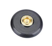 Protecteur Plancher de Violoncelle Support Reste Arrêt Pique Stand Accessoires de Blocage de Violoncelle avec Oeil Métal pour Support d'Instrument Musique - Noir