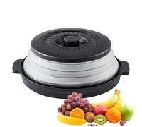 Protecteur pliable pour micro-ondes - Protection de chauffage au micro-ondes en PP 321 g | de micro-ondes pliable avec | garde-boue multifonctionnel et plateau vapeur | 26 x 26 x 8 cm