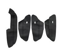 Protecteur Poignée Porte Voiture Housse En Cuir Pour BMW X5 E70 2007-2011 2012 2013 Accessoires D'intérieur Style Voiture Poignée Intérieure Porte Avant Gauche(Noir)