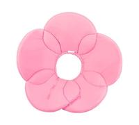 Protecteur pour Animaux de Compagnie en Forme de Fleur Un Collier léger du Cercle de Chiens de Chien Durable léchant Le col médical pour Les blessures et Les blessures Roses