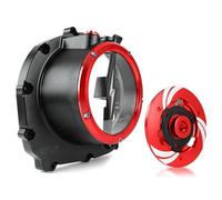 Protecteur pour Moto Accessoires Moto pour Kawasaki Z900RS SE 2018 2019 2020 2021 2022 2023 Kit De Protection pour Carter d'embrayage, Allumage Et Moteur(Rosso)