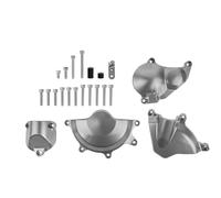 Protecteur pour Moto pour BMW S1000XR S1000RR 2019 2020 2021 S 1000 RR XR Ensemble De Couverture Moteur Moto Stator Boîtier Garde Curseur Protecteur(Grey)