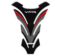 Protecteur Réservoir Gaz Moto Protection Adhésive Pour Réservoir D'essence De Moto Pour VFR VFR400 VFR800 X/F VFR1200F Motif Arête Poisson Antidérapante Autocollant Grip(Couleur1)