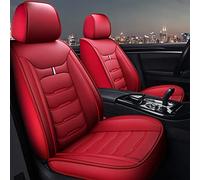 Protecteur Siège Voiture Housses Siège Voiture Pour Jaguar Pour Ejaguar Xj6 Xj8 Xjl Xk Xk8 Xkr Pour Type X Pour Super V8 Pour E-pace Pour F-pace Xf 5 Places Couverture Complète(Rouge,Standard)