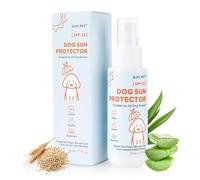 Protecteur solaire pour chiens - Spray solaire 3-en-1丨Protège, apaise & hydrate - Séchage rapide, résistant à l’eau, transparent丨Indispensable pour vos sorties en plein air