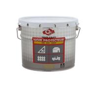 Protecteur - Targol - Noir - Fer Bois Ciment - Brillant - 5L