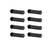 Protecteur thermique de bougies 537 degrés 8 pièces manchon noir flexible | Housses de câbles de bougie pour atelier de réparation voiture ATV tracteur camion SUV véhicule quotidien voyage long