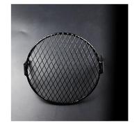 Protecteur Universel De Phare De Moto Rétro 6.3 Pouces Couvercle De Lampe De Gril Vintage Noir Pour Café Pour Racer Pour Chopper Couvercle Protection Grille Phare Avant(Grill Cover A)