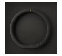 Protecteur Volant Housse De Volant De Voiture en Daim Toutes Saisons Pout Ultra-Mince Antidérapante Ronde Et Respirante en Forme De D(Yellow-D)