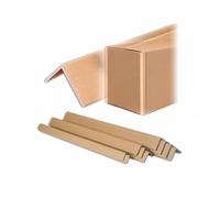 Protecteurs d'angle en carton robuste pour l'expédition - Protections en forme de V pour un emballage sûr et une stabilisation des coins - Fournitures d'expédition en carton