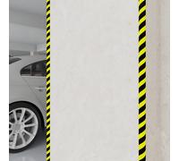 Protecteurs d'Angle Jaune et Noir PU Bord Entrepôt Multi-taille 1/2 pcs vidaXL