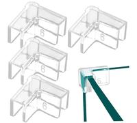 Protecteurs d'angle pour Aquarium 4 pièces combinaison d'angle transparent en PVC pour Aquarium de 6mm 'épaisseur