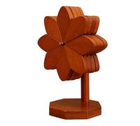 Protecteurs de comptoir en bois pour casseroles chaudes, plats, dessous de plat de cuisine avec base, accessoires de table de salle à manger