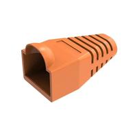 Protecteurs de connecteurs de câbles, Lot de 300 protecteurs fiches Anti-Traction Multicolores for câbles 5, à 6, mm(Orange)