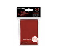 Protecteurs de Deck Rouge Ultra Pro - Pack de 50