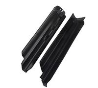 Protecteurs de fourche avant pour moto, couvercles de protection de fourche pour KLX650, KLX250R, KDX250, KDX200, KLX300R - paire de protections en plastique durable et (Noire)