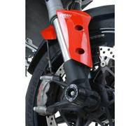 Protecteurs de fourche r & g course-noir pour les motos pièces rechange