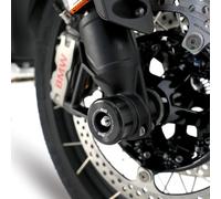 Protecteurs De Fourche R&g Racing-Noir Pour Moto Pièces De Rechange Accessoires