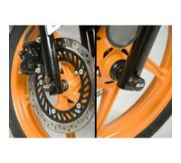 Protecteurs De Fourche R&g Racing-Noir Pour Moto Pièces De Rechange Accessoires