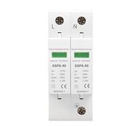 Protecteurs de fuite à la terre AC 2P 20KA ~ 40KA 275V 385V 400V 415V Protection contre les surtensions de la maison Dispositif de protection contre les surtensions basse tension 1 pièces (Size : 2P