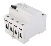 Protecteurs de fuite à la terre Circuit de courant résiduel, disjoncteur 40A 25A 63A 400VAC, disjoncteur de fuite, for la protection du système de distribution d'énergie d'éclairage de bâtiment