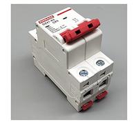 Protecteurs de fuite à la terre Disjoncteur AC220V-400V DZ47-63 2P 6A 10A 16A 2P 20A 25A 32A 40A 50A 125A Mini disjoncteur interrupteur de coupure Miniature interrupteur d'air domestique (Size : 40A