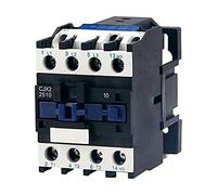 Protecteurs de fuite à la terre Disjoncteur CJX2-2510.Interrupteur électromagnétique permanent 3 phases 3 pôles argent 24-380V 50/60Hz DIN Rail Relay AC.Protect (Color : 110v)