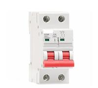 Protecteurs de fuite à la terre Disjoncteur Gym8 Double Rod Din Rail MCB 4.5ka Disjoncteur Miniature 6 3a ac Typ (Color : 32a, Size : 2 Pole C Curve)
