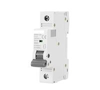 Protecteurs de fuite à la terre Disjoncteur Gym9 Mini Disjoncteur Monophasé Guérit de 8 0a 100a 125a 1p Largeur 17.8mm 230/40 0V 6ka (Color : 125a, Size : 1 Pole C Curve)