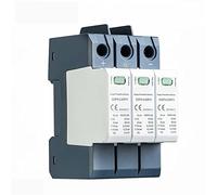 Protecteurs de fuite à la terre GSP9 3P solaire PV basse tension DC SPD Din Rail DC 600V 1000V 1500V 40KA parafoudre parafoudre 1 pièces (Size : 3P 1500VDC)