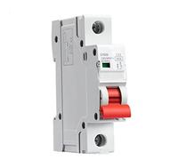 Protecteurs de fuite à la terre MCB 220V 400V Mini Disjoncteur C Type 4.5KA AC Commutateur (Color : 50a, Size : 1 Pole C Curve)