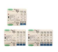 Protecteurs de fuite à la terre Rail de commutateur de transfert automatique d'énergie solaire sur réseau 2P 3P 4P 63A AC220V ATS alimentation du système PV à l'alimentation de la ville 1 pièces (Col