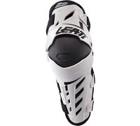 Protecteurs de genoux/tibias Leatt Dual Axis Taille : XXL, Couleur : Blanc/Noir